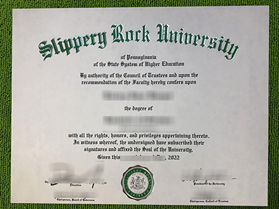 Read more about the article The best benefits to have a fake Slippery Rock University diploma online