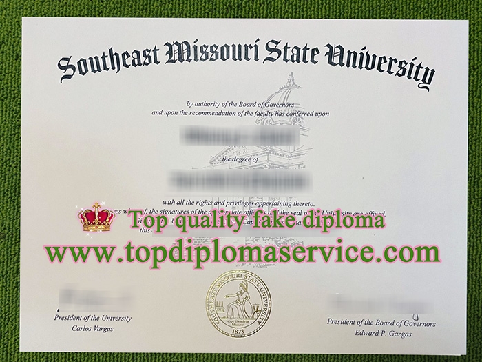 Southeast Missouri State University diploma, fake SEMO degree,