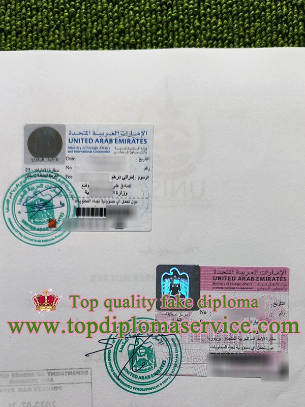 United Arab Emirates embassy legalization, fake UAE apostille,