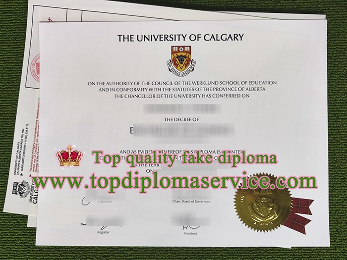 University of Calgary diploma, University of Calgary certificate,