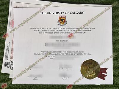 Read more about the article The leadtime to make fake University of Calgary diploma with transcript