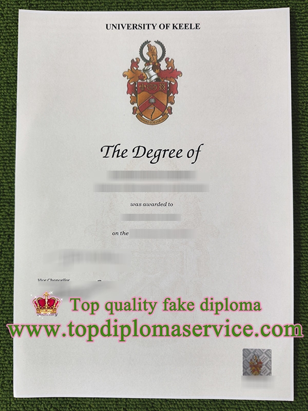 University of Keele degree, University of Keele diploma,