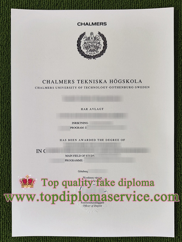 Chalmers University of Technology degree, Chalmers tekniska högskola diploma,