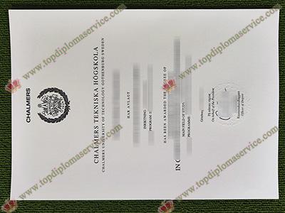 Chalmers University of Technology degree, Chalmers tekniska högskola diploma,