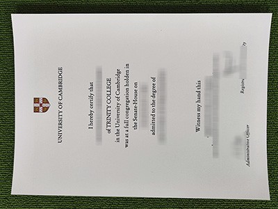 University of Cambridge degree, University of Cambridge certificate,