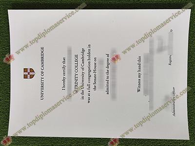 University of Cambridge degree, University of Cambridge certificate,