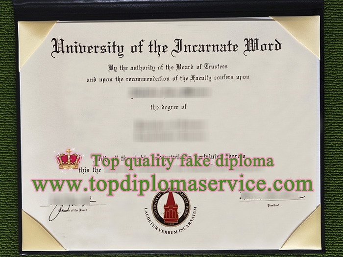 University of the Incarnate Word degree, University of the Incarnate Word diploma,