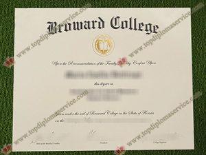 Broward College diploma, Broward College degree,