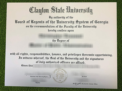 Read more about the article What’s the cost to buy fake Clayton State University diploma