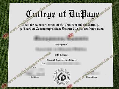 Read more about the article How long it takes to make a fake College of DuPage diploma