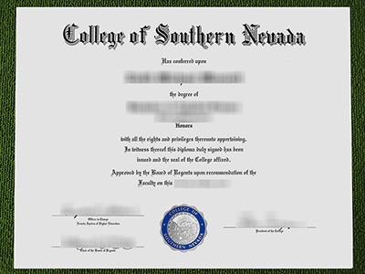 Read more about the article Effective ways to own a fake College of Southern Nevada diploma