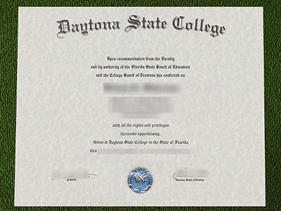 Daytona State College diploma, Daytona State College degree,