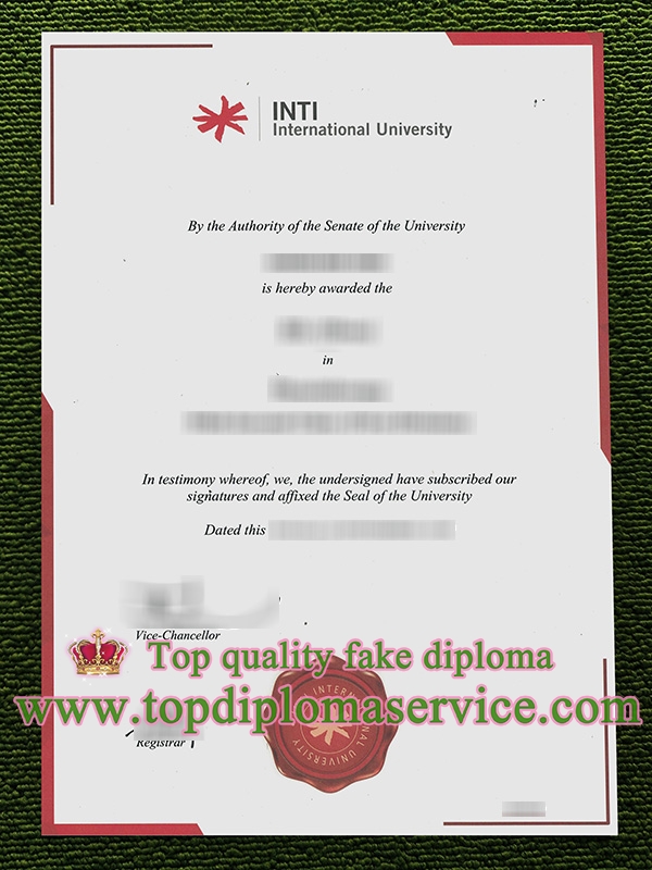 INTI International University degree 2023, INTI University diploma,