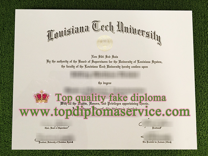 Louisiana Tech University diploma, Louisiana Tech University degree,