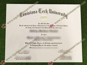 Louisiana Tech University diploma, Louisiana Tech University degree,