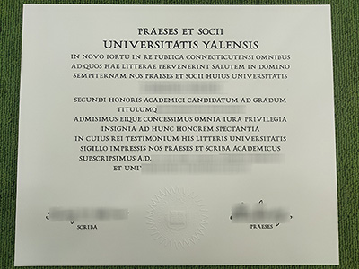 Read more about the article How a fake Yale University diploma looks like