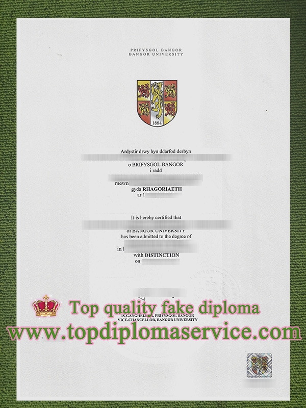 Bangor University degree, Bangor University certificate,