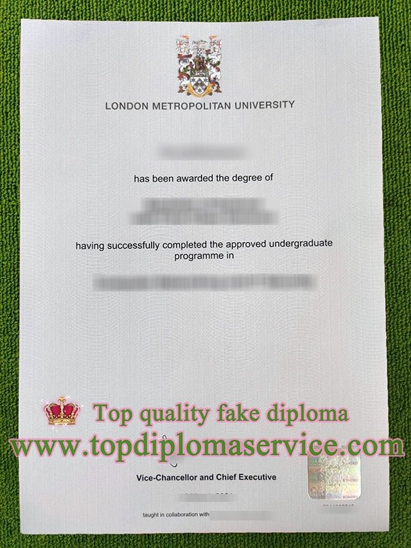 London Metropolitan University degree, London Met diploma 2023,