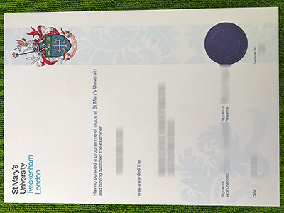 St Mary’s University London degree, St Mary’s University certificate,