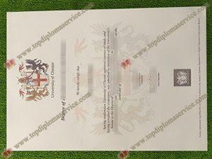 University of Chester degree, University of Chester diploma,