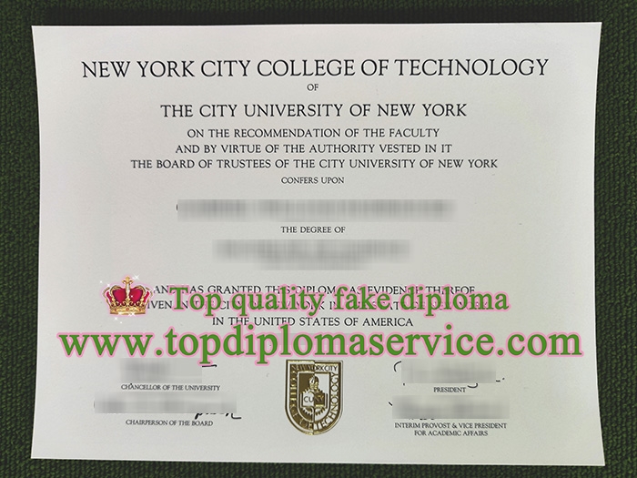 City College of New York diploma, CUNY City College diploma,