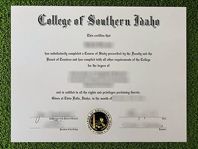 Read more about the article Myths about making a fake College of Southern Idaho diploma