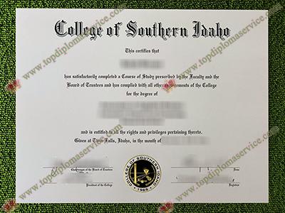 Read more about the article Myths about making a fake College of Southern Idaho diploma