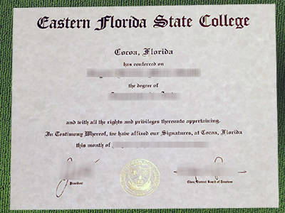 Eastern Florida State College diploma
