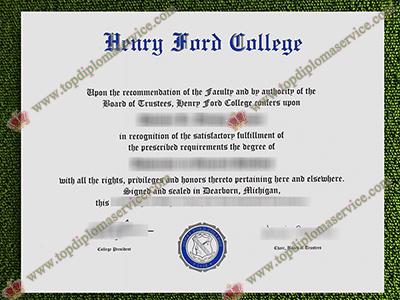 Read more about the article Interesting method to get fake Henry Ford College diploma