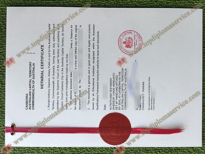 Australian degree apostille, Australia notarial certificate,