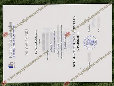 Fachhochschule Aalen Diplom-Ingenieur, fake dip-ing certificate,