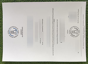 Hamburger Fern-Hochschule urkunde, fake HFH University diploma,