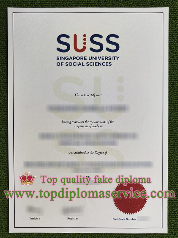Singapore University of Social Sciences degree, fake SUSS degree,
