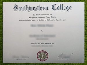 Southwestern College diploma, Southwestern College associate degree,