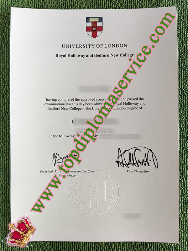 Royal Holloway University of London degree, RHUL degree,