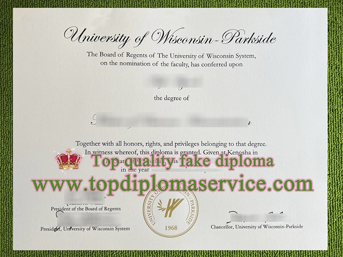 University of Wisconsin Parkside diploma, UW Parkside diploma,