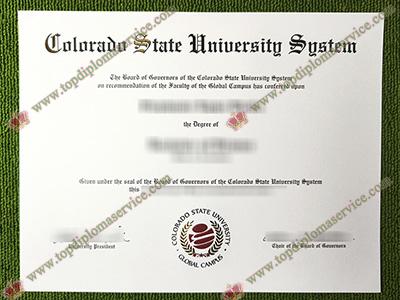 Read more about the article How to make a fake Colorado State University Global diploma