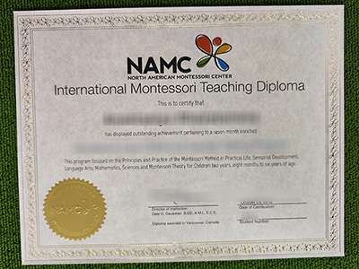 Read more about the article How to buy fake North American Montessori Center diploma