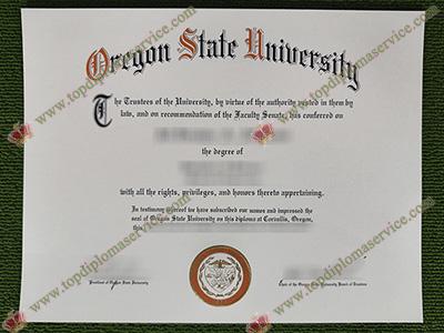 Read more about the article Best reasons to order fake Oregon State University diploma