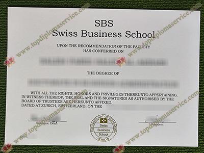 Read more about the article Easy methods to get fake Swiss Business School diploma