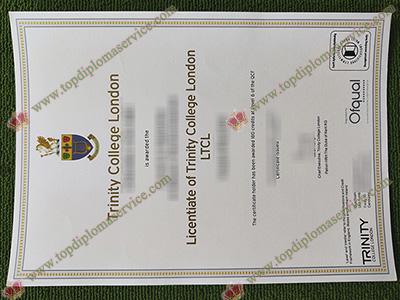 Trinity College London certificate, Trinity College London licentiate,