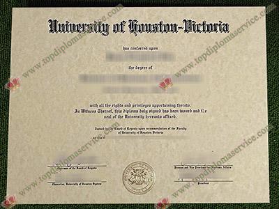 University of Houston Victoria diploma, UHV certificate,