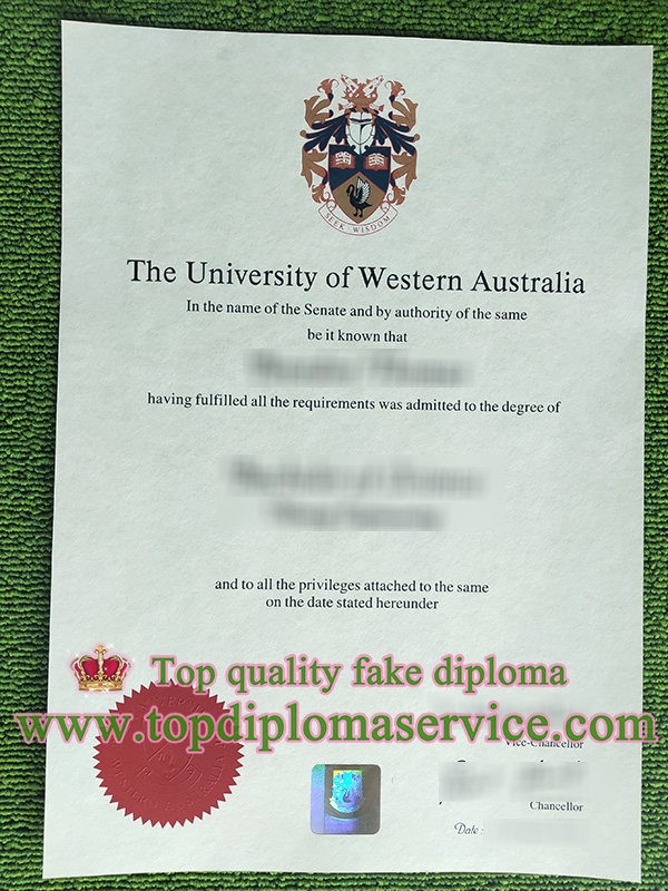 University of Western Australia degree 2023