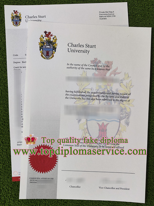 Charles Sturt University degree, Charles Sturt University certificate,