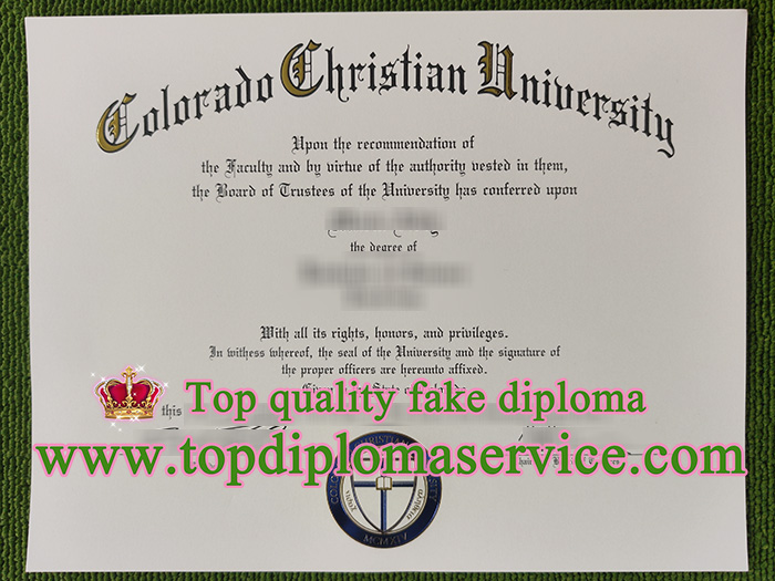 Colorado Christian University diploma, Colorado Christian University degree,