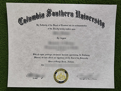Read more about the article Best reasons to order a fake Columbia Southern University diploma