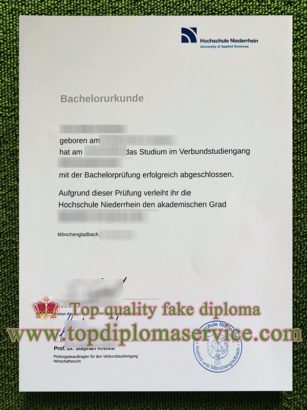 Hochschule Niederrhein urkunde, Hochschule Niederrhein degree, Hochschule Niederrhein urkunde, Hochschule Niederrhein degree,