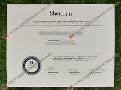 Read more about the article The science of making fake Sheridan College diploma