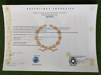 Read more about the article How to own a fake Université Grenoble Alpes diploma in France