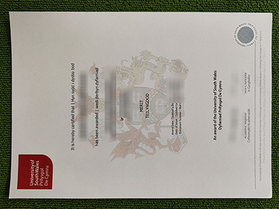 University of South Wales degree, University of South Wales certificate,